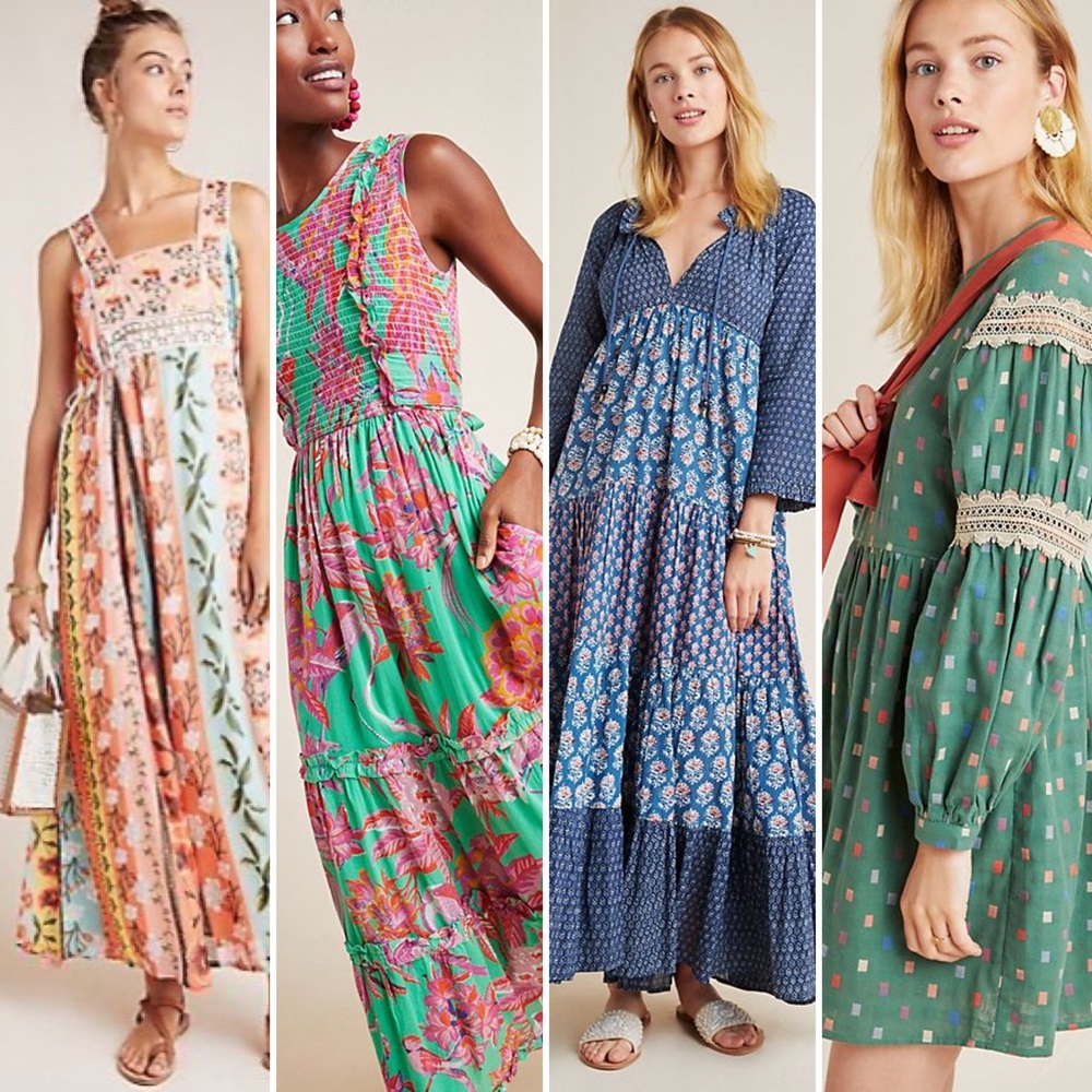DISO: searching for these Anthropologie Dresses!!
